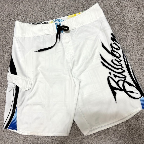 Billabong Other - Vintage Billabong Board Shorts White Mark Occhilupo Surfing Y2K Mens 36 x 11"